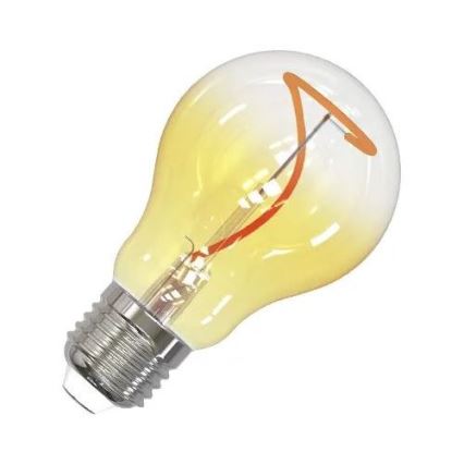 Bombilla LED FILAMENT SHAPE A60 E27/4W/230V 1800K amarillo