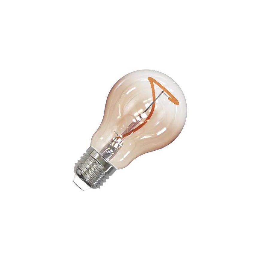 Bombilla LED FILAMENT SHAPE A60 E27/4W/230V 1800K marrón