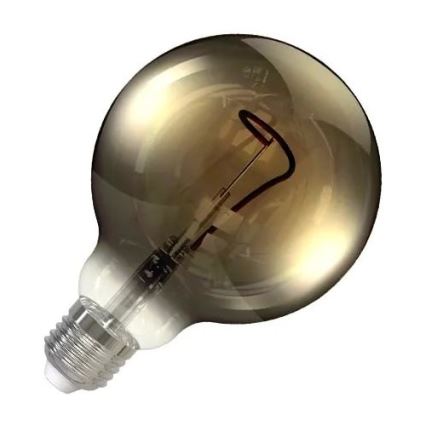 Bombilla LED FILAMENT SHAPE G95 E27/4W/230V 1800K Ahumado