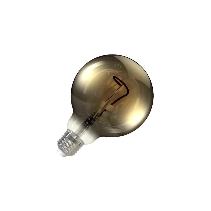 Bombilla LED FILAMENT SHAPE G95 E27/4W/230V 1800K Ahumado