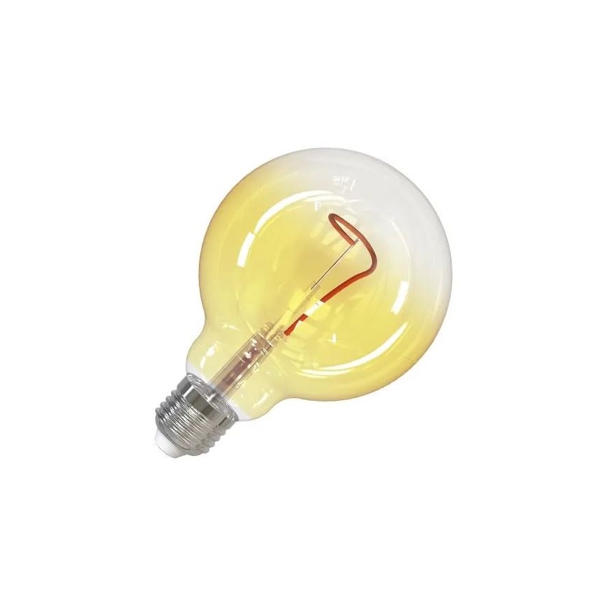 Bombilla LED FILAMENT SHAPE G95 E27/4W/230V 1800K amarillo