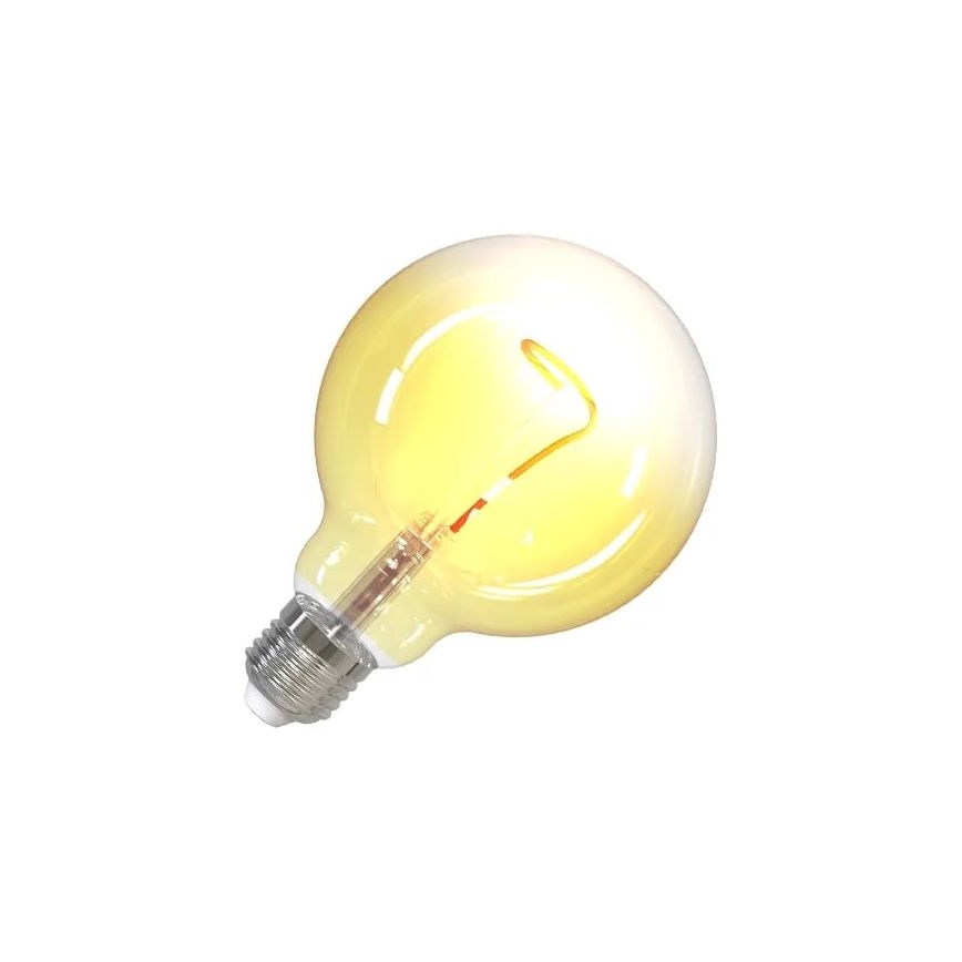 Bombilla LED FILAMENT SHAPE G95 E27/4W/230V 1800K amarillo