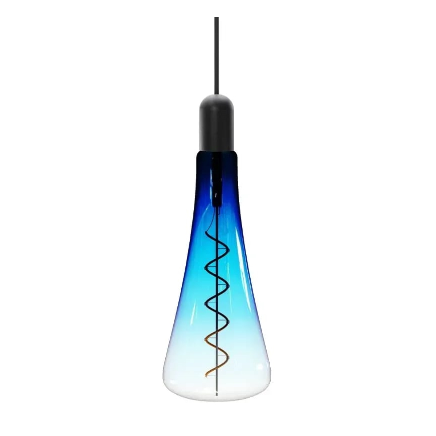 Bombilla LED FILAMENT SHAPE T110 E27/5W/230V 1800K azul