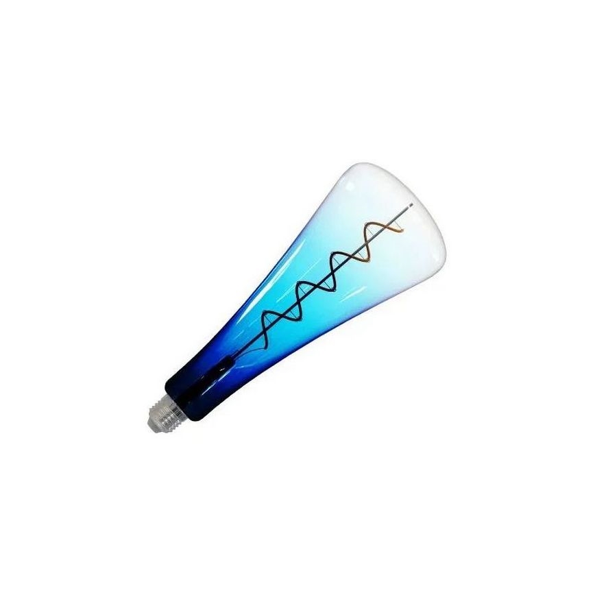 Bombilla LED FILAMENT SHAPE T110 E27/5W/230V 1800K azul