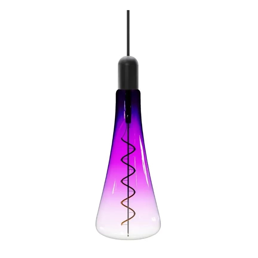 Bombilla LED FILAMENT SHAPE T110 E27/5W/230V 1800K morada