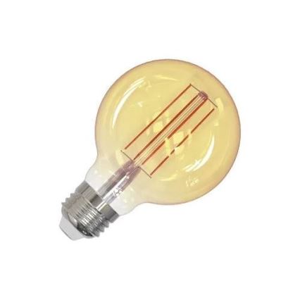 Bombilla LED FILAMENT SLIM VINTAGE G80 E27/4,5W/230V 1800K