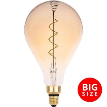 Bombilla LED FILAMENT SPIRAL VINTAGE A165 E27/4W/230V 2000K