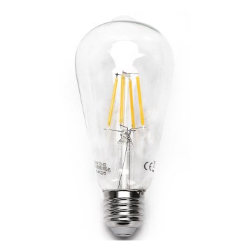 Bombilla LED FILAMENT ST64 E27/4W/230V 2700K - Aigostar