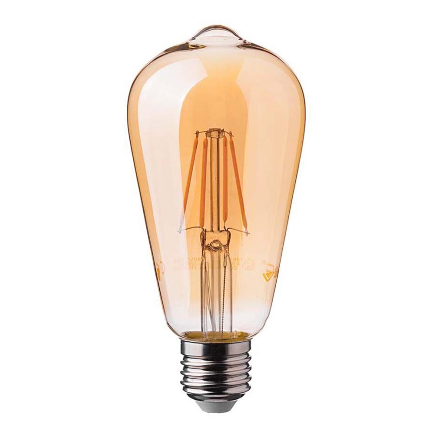 Bombilla LED FILAMENT ST64 E27/6W/230V 2200K