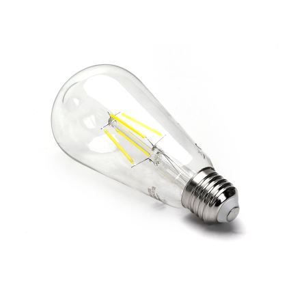 Bombilla LED FILAMENT ST64 E27/6W/230V 6500K - Aigostar