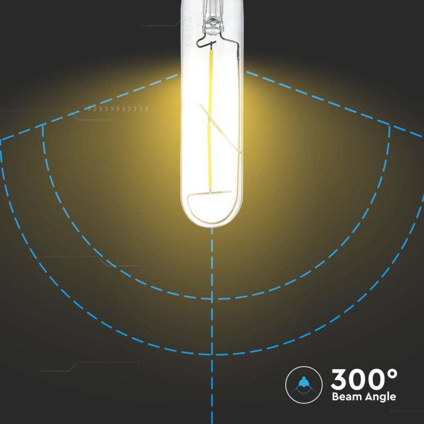 Bombilla LED FILAMENT T30 E27/2W/230V 3000K
