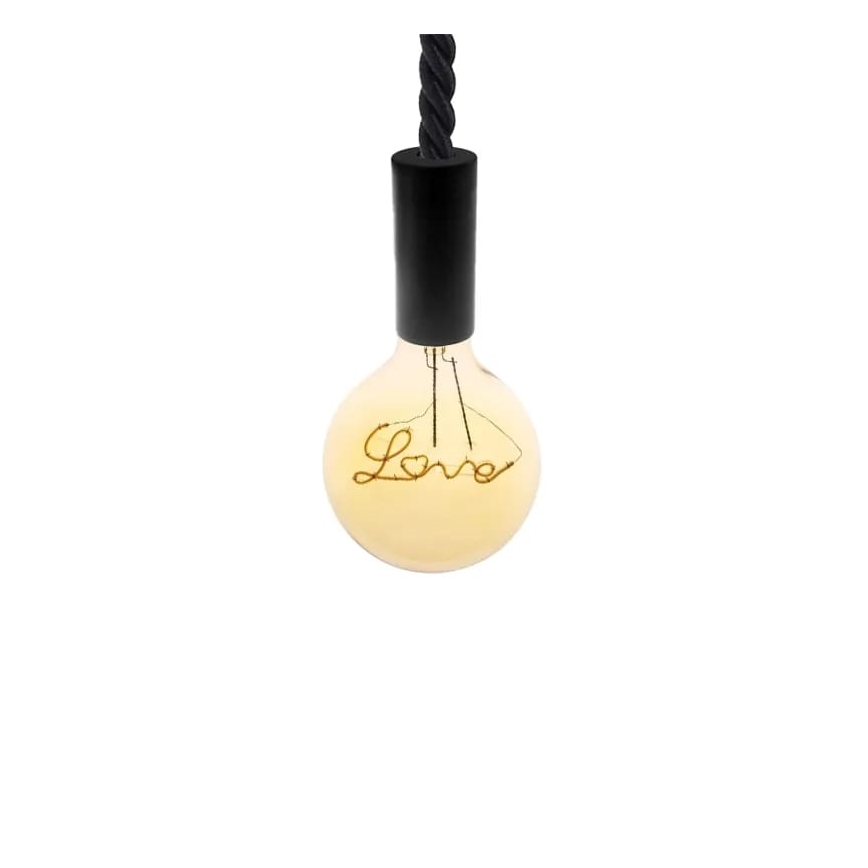 Bombilla LED FILAMENT VINTAGE LOVE G125 E27/2W/230V 2000K