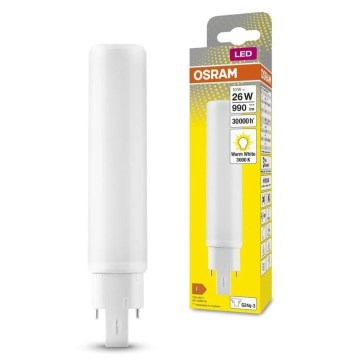 Bombilla LED G24q-3/10W/230V 3000K - Osram