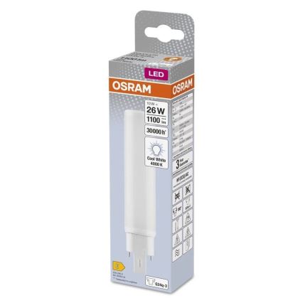 Bombilla LED G24q-3/10W/230V 4000K - Osram