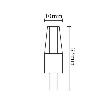 Bombilla LED G4/1,5W/12V 4000K