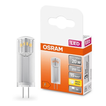 Bombilla LED G4/1,8W/12V 2700K - Osram