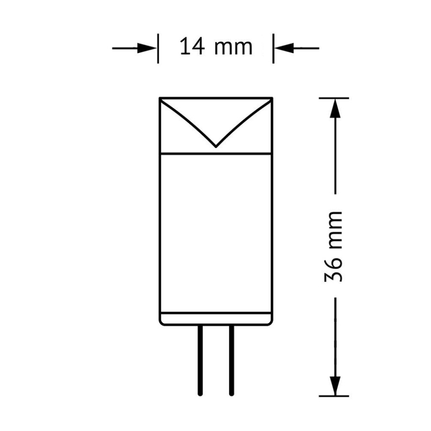 Bombilla LED G4/2,1W/12V - Attralux