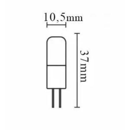 Bombilla LED G4/2W/12V 4000K