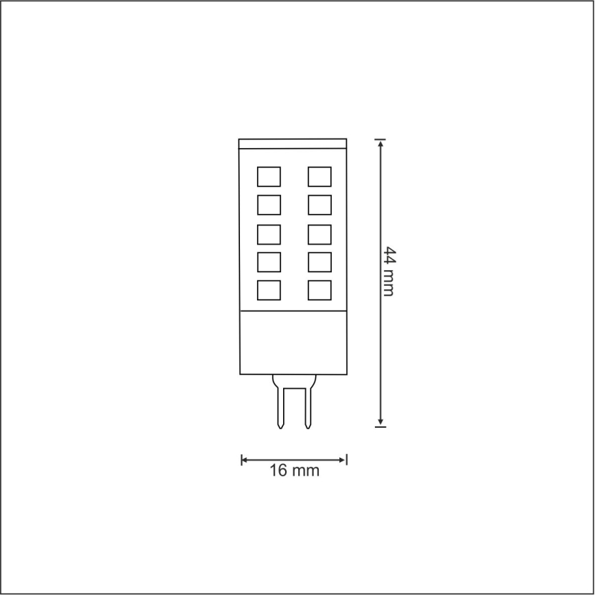 Bombilla LED G4/3W/12V 3000K