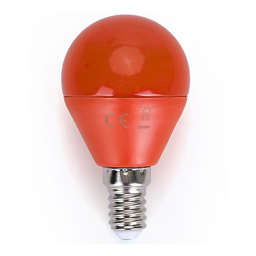 Bombilla LED G45 E14/4W/230V naranja - Aigostar