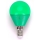 Bombilla LED G45 E14/4W/230V verde - Aigostar