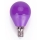 Bombilla LED G45 E14/4W/230V violeta - Aigostar