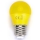 Bombilla LED G45 E27/4W/230V amarillo - Aigostar