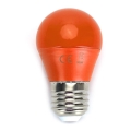 Bombilla LED G45 E27/4W/230V naranja - Aigostar