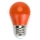 Bombilla LED G45 E27/4W/230V naranja - Aigostar
