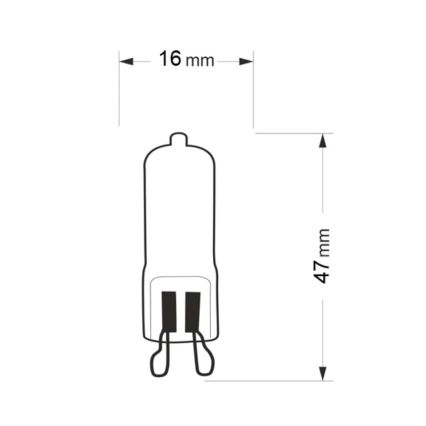 Bombilla LED G9/2,5W/230V 3000K