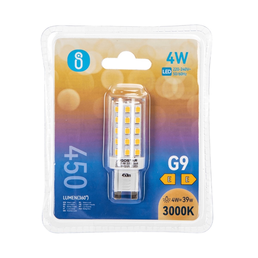 Bombilla LED G9/4W/230V 3000K - Aigostar