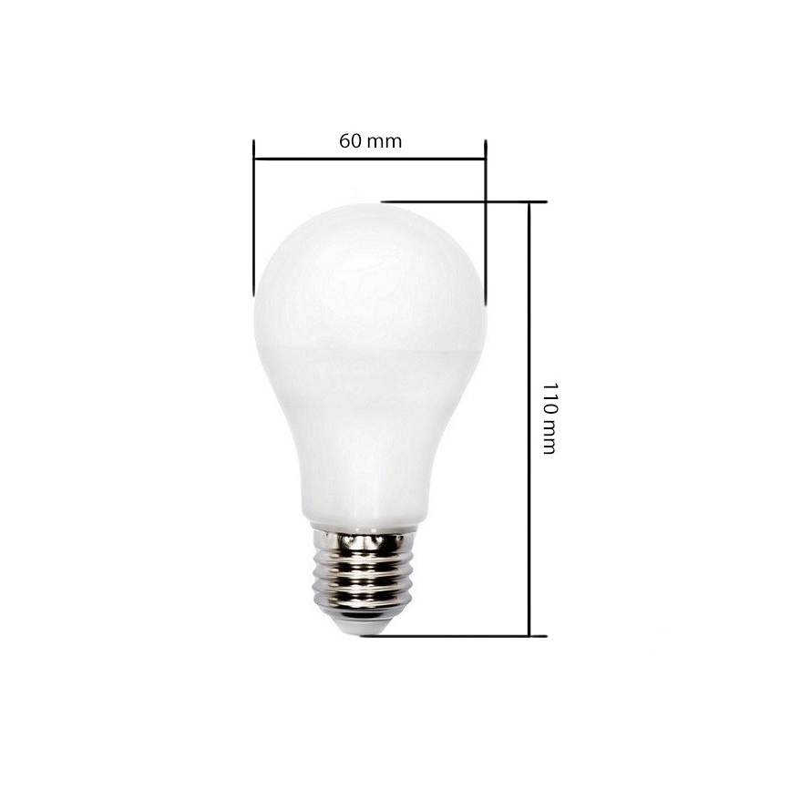 Bombilla LED GLS E27/10W/230V 3000K