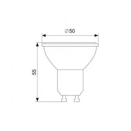 Bombilla LED GU10/1,5W/230V 4000K