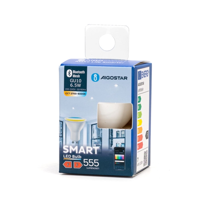 Bombilla LED regulable GU10/6,5W/230V 2700-6500K - Aigostar