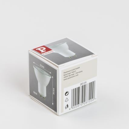 Bombilla LED GU10/6,5W/230V 2700K - Paulmann 28720