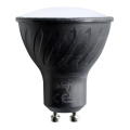Bombilla LED GU10/6W/230V 3000K negro
