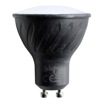 Bombilla LED GU10/6W/230V 3000K negro