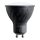 Bombilla LED GU10/6W/230V 3000K negro