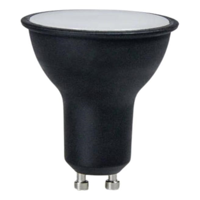 Bombilla LED GU10/6W/230V 3000K negro