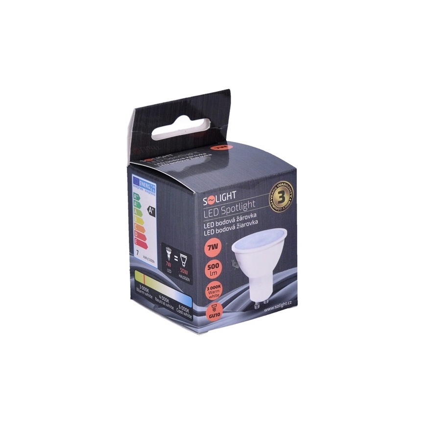 Bombilla LED GU10/7W/230V 3000K