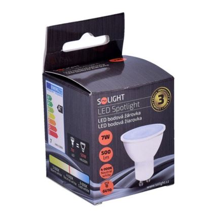 Bombilla LED GU10/7W/230V 4000K