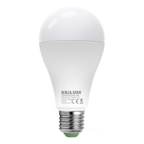 Bombilla LED LEDSTAR ECO A65 E27/18W/230V 3000K