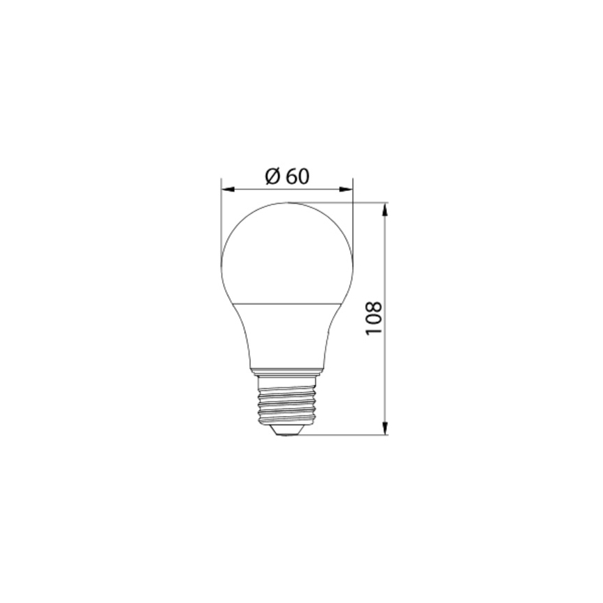 Bombilla LED LEDSTAR ECO E27/10W/230V 4000K