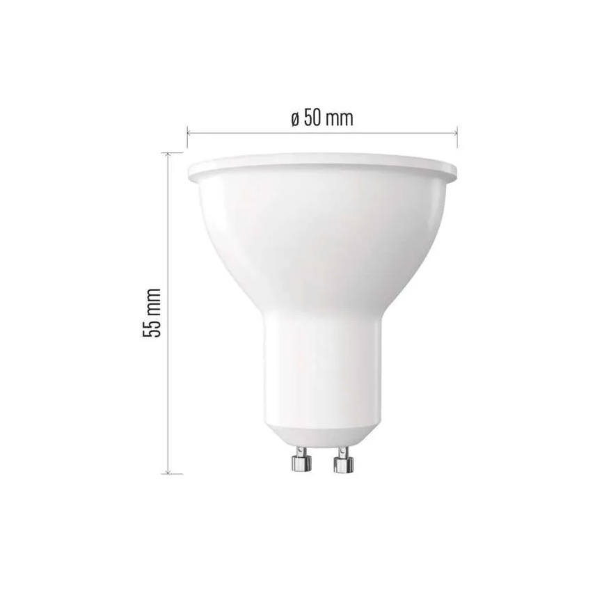 Bombilla LED MR16 GU10/3W/230V 4000K Clase energética A