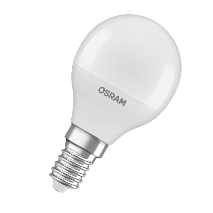 Bombilla LED P40 E14/4,9W/230V 2700K - Osram