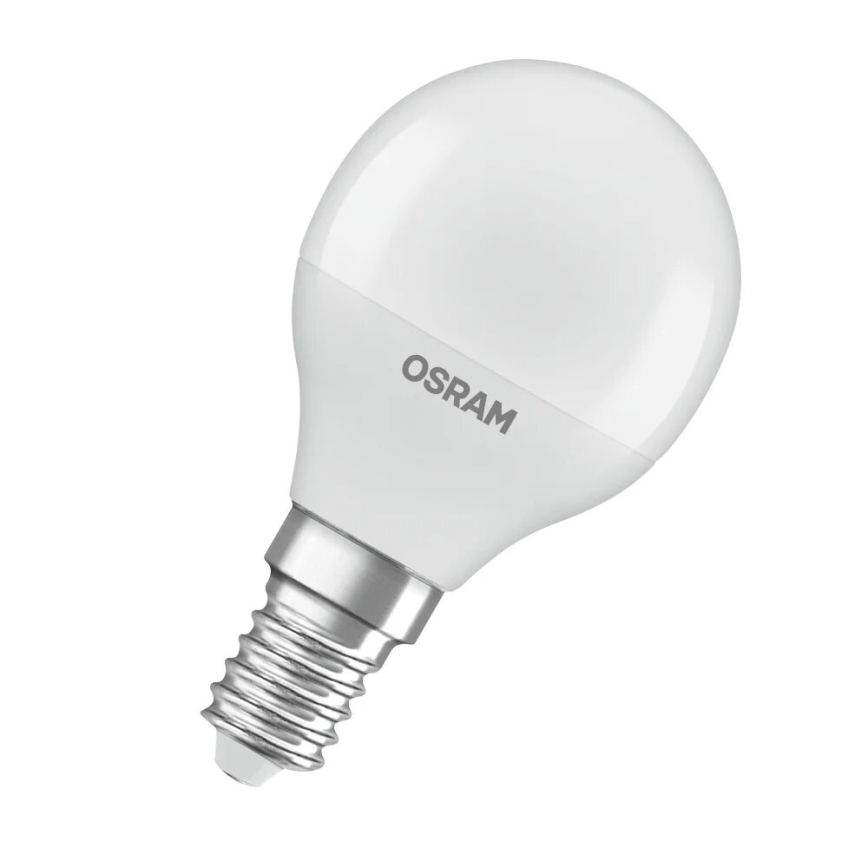Bombilla LED P40 E14/4,9W/230V 2700K - Osram