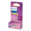 Bombilla LED Philips G4/1,7W/12V 2700K
