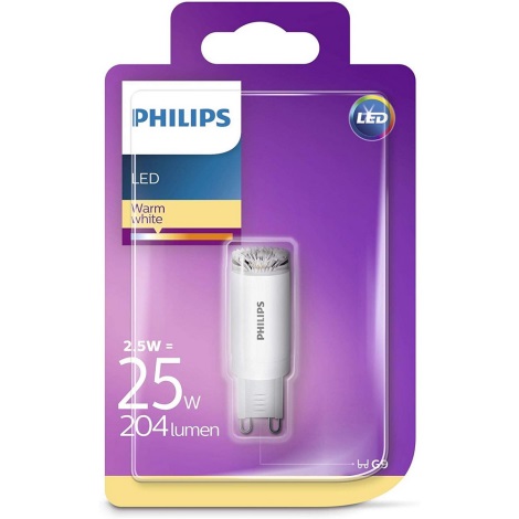 Bombilla LED Philips G9/2,5W/230V 3000K
