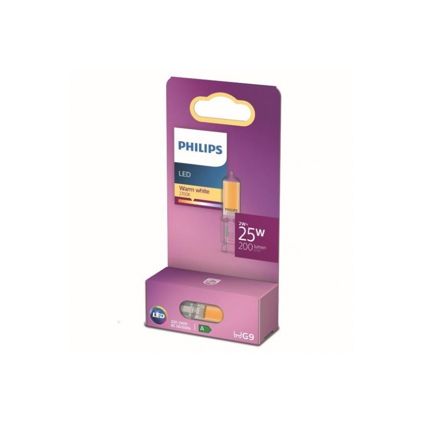 Bombilla LED Philips G9/2W/230V 2700K