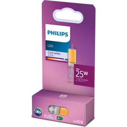 Bombilla LED Philips G9/2W/230V 4000K